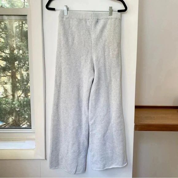 NWT Free People Hailee Sweater Set in Ivory Heather Light Gray - Picture 10 of 13